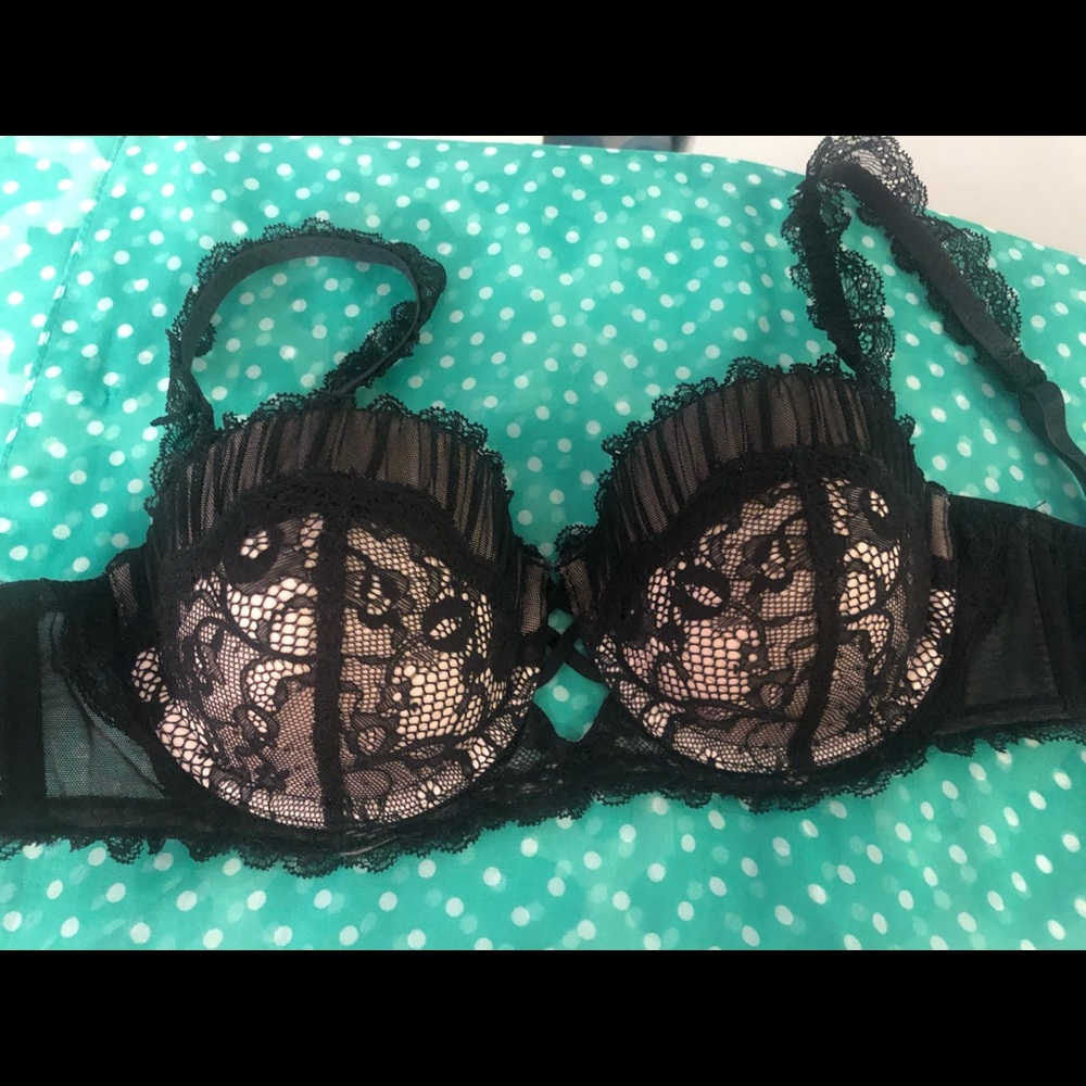 Lace push-up bra